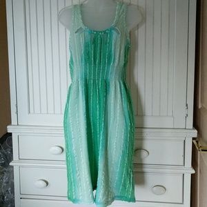 Anthropologie Mermaid Ombre S/M Summer Dress